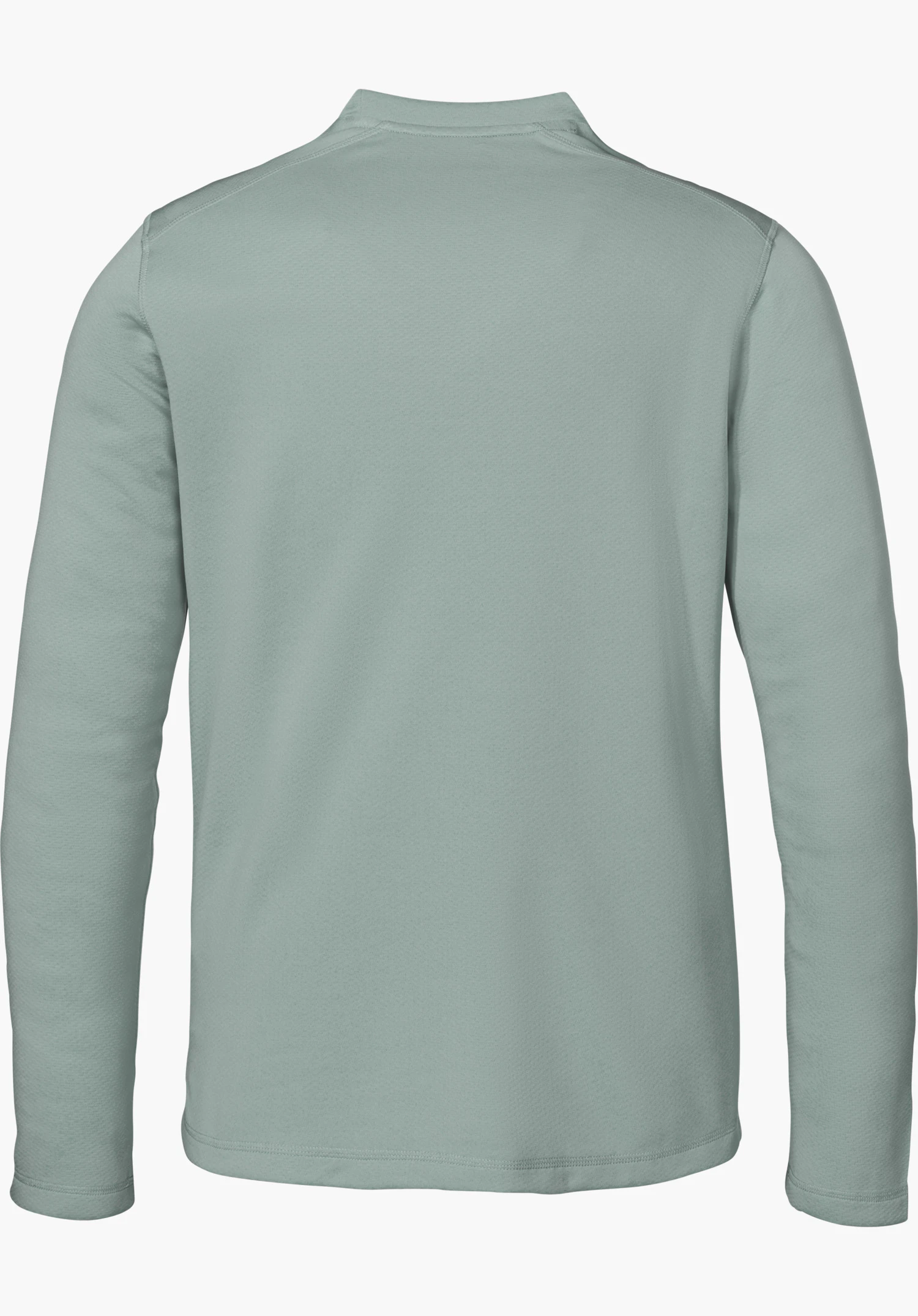 CIRC Longsleeve Style Smue MNS in grey, shown from the back with long sleeves and isolated on a white background.