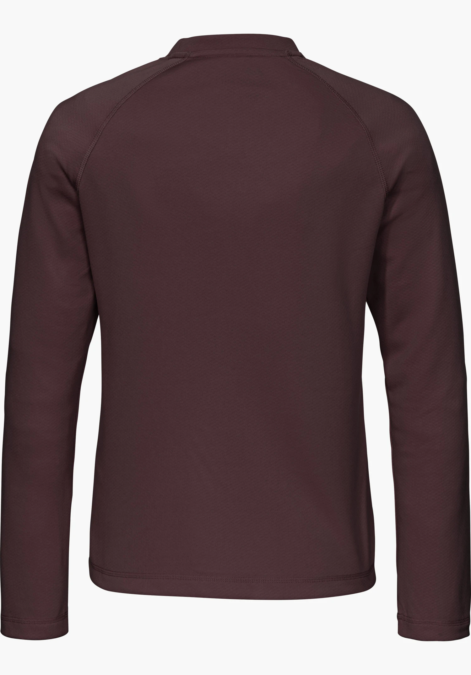 CIRC Longsleeve Style Smue WMS in purple, shown from the back and isolated on a white background.