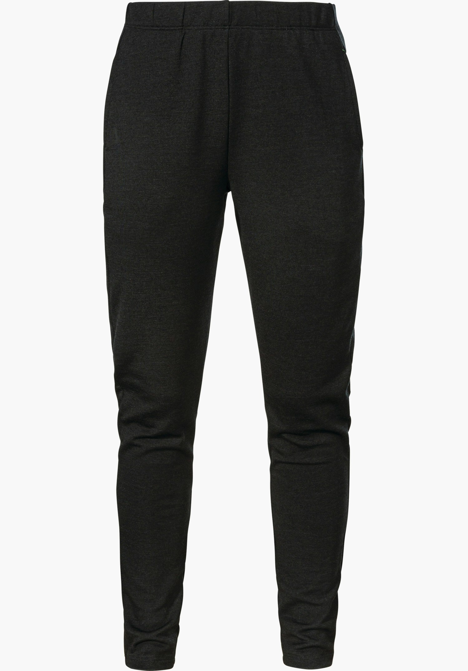 Pants Style Canyfer WMS pantalon base layer noir, présenté de face; coupe ajustée avec ceinture élastique et poches latérales; jambes légèrement fuselées; fond blanc neutre.