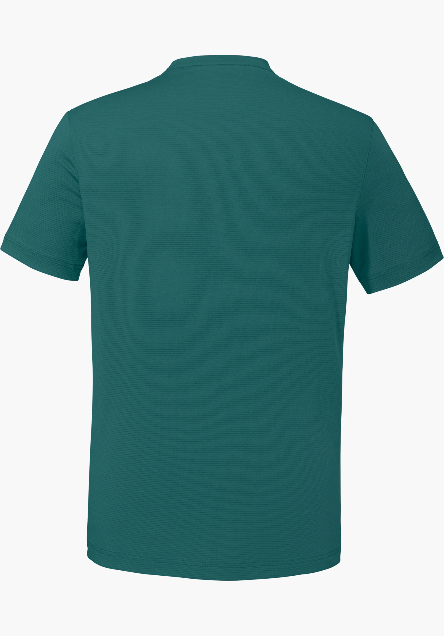 T Shirt Style Chipoma MEN in green is shown from the back, isolated on a white background.