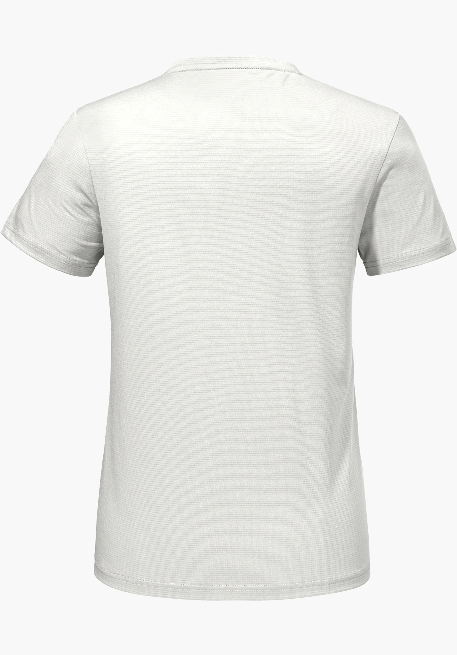 T Shirt Style Chipoma WMN en blanc montre la vue de dos du haut à manches courtes, détouré sur fond blanc.