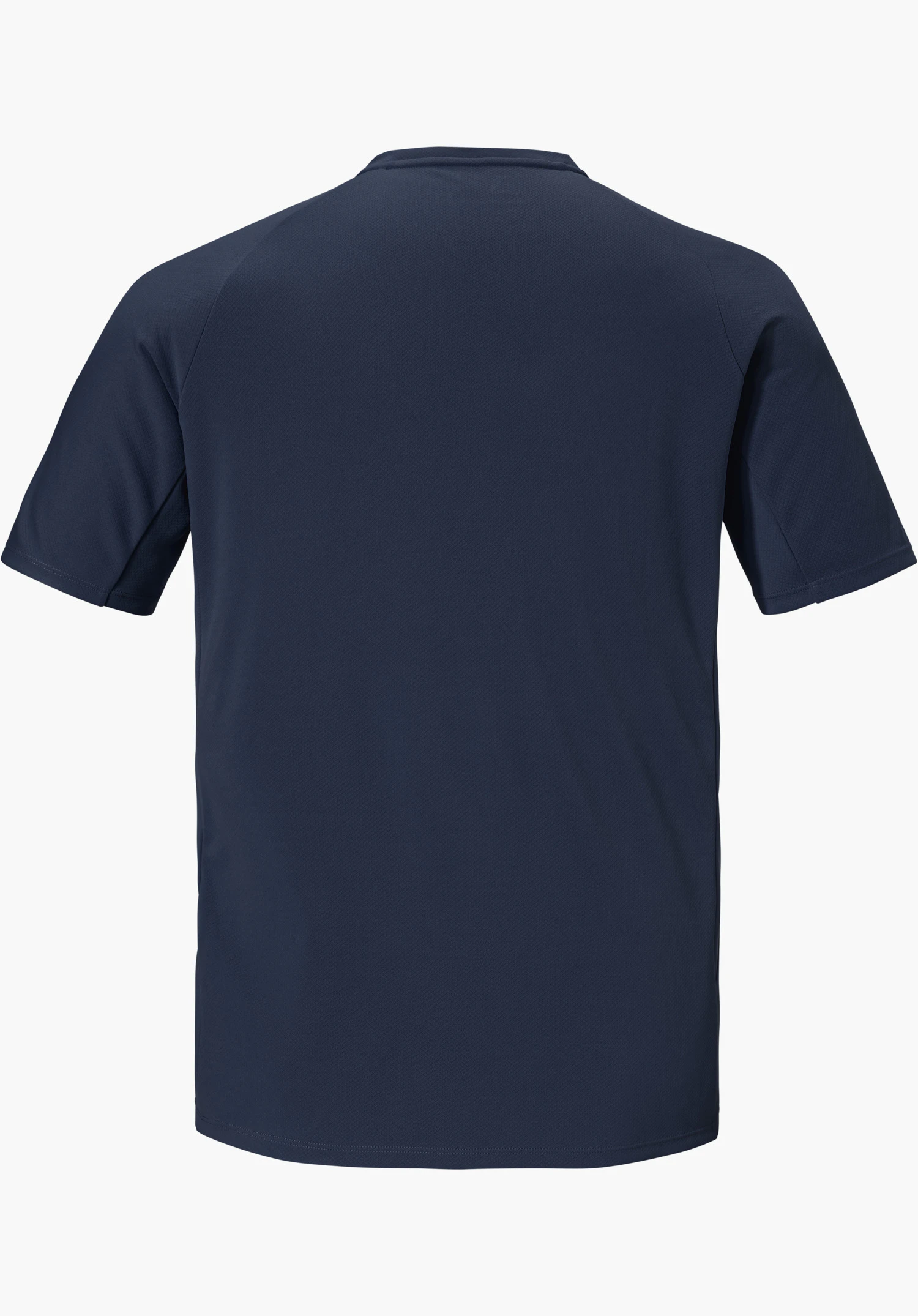 T Shirt Style Enixa MEN de couleur bleue, vue de dos, détouré sur fond blanc.
