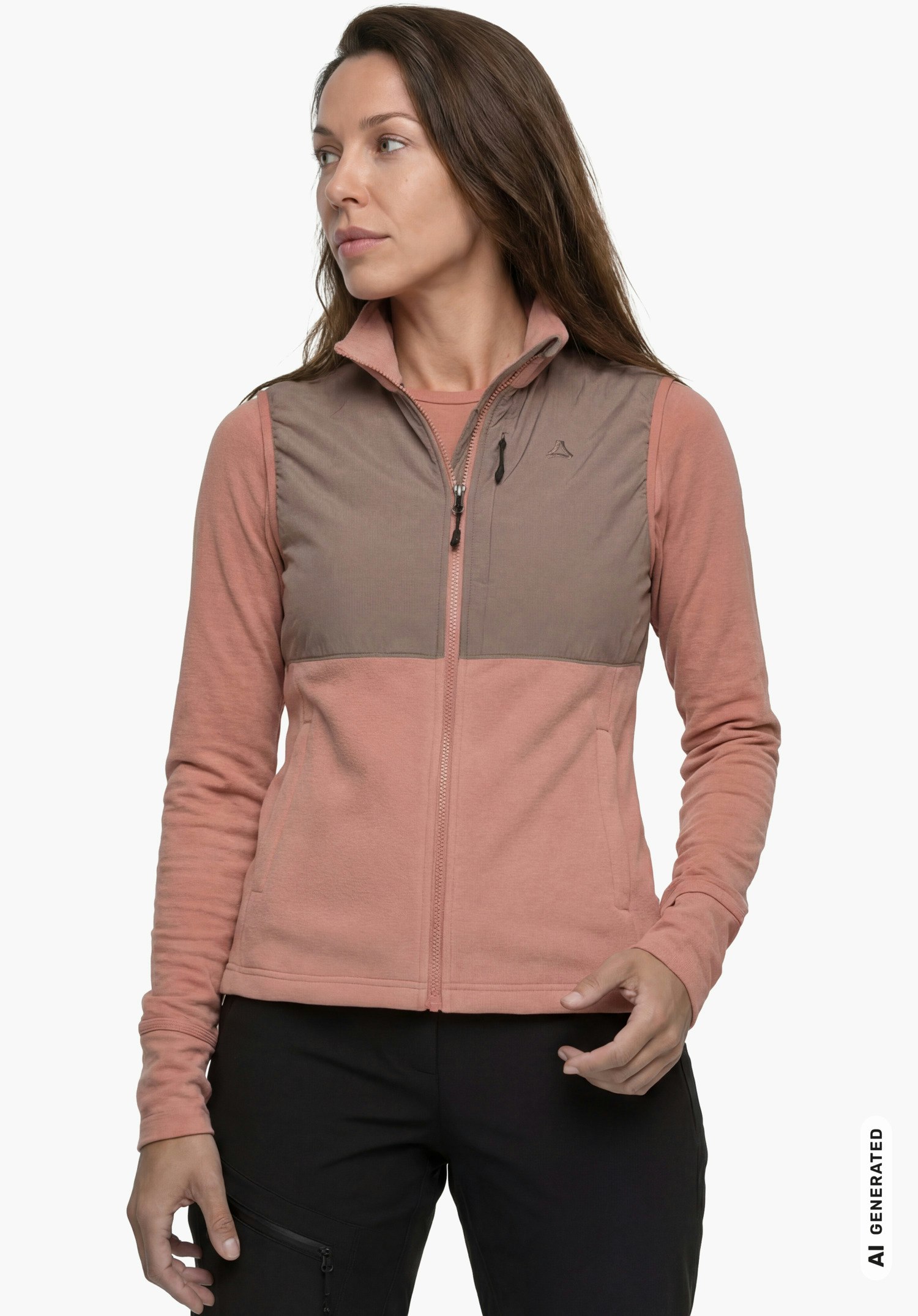 Fleece Vt Style Ash WMN