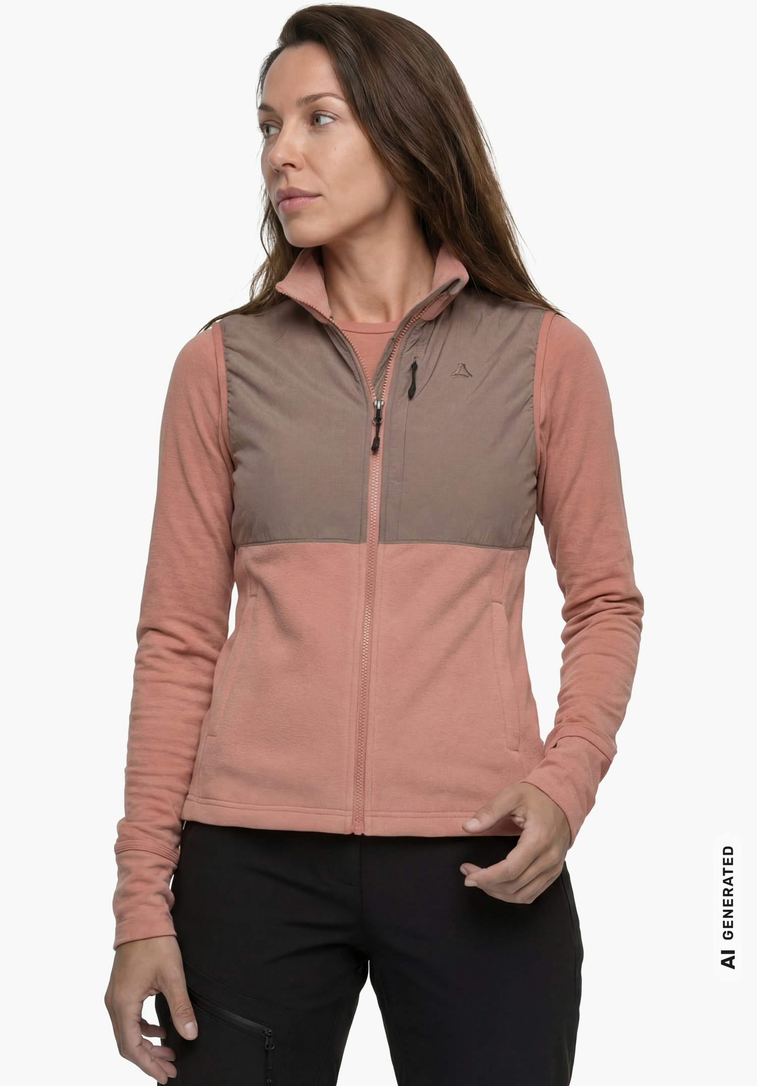 Fleece Vt Style Ash WMN