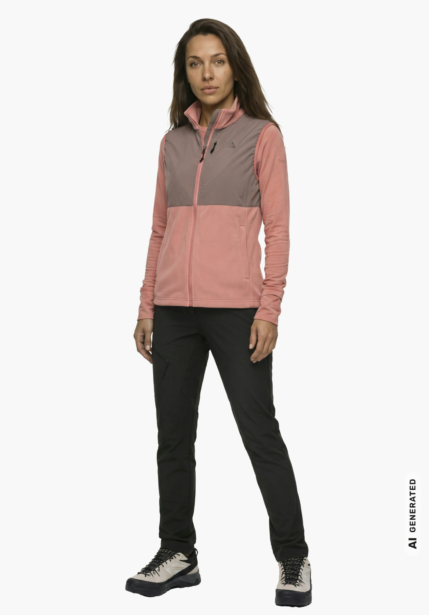 Fleece Vt Style Ash WMN