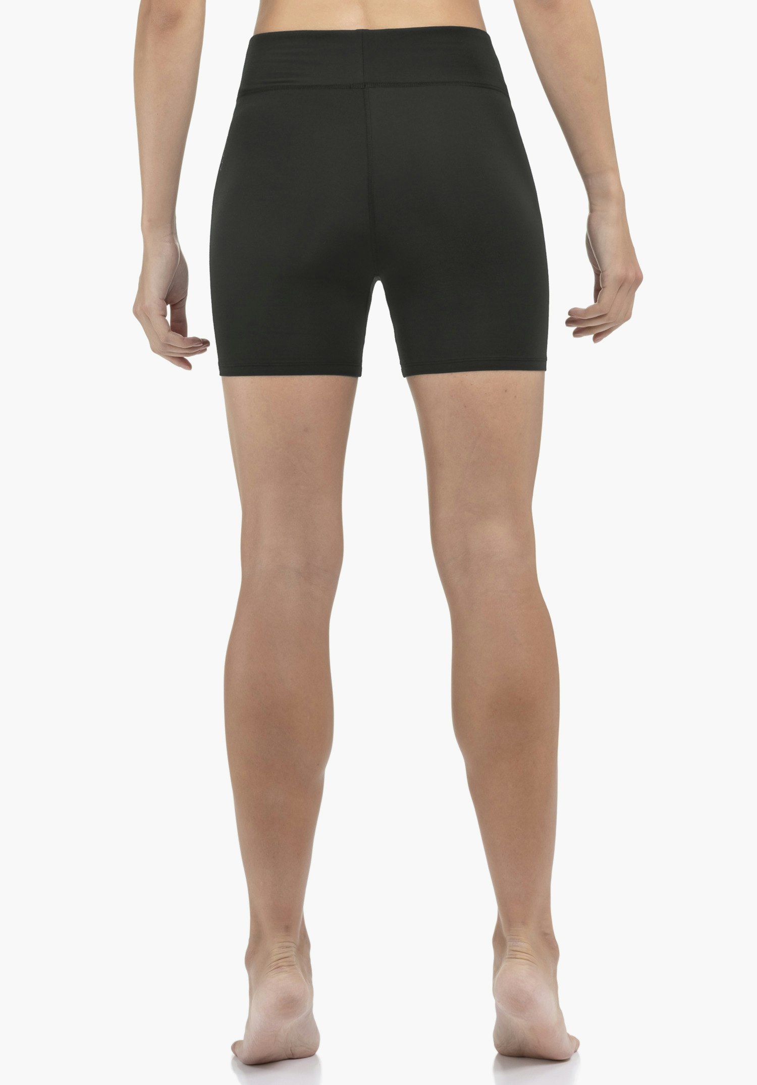 Panties Style Konera WMN in schwarz in der Rückenansicht vor einem neutralen Hintergrund.