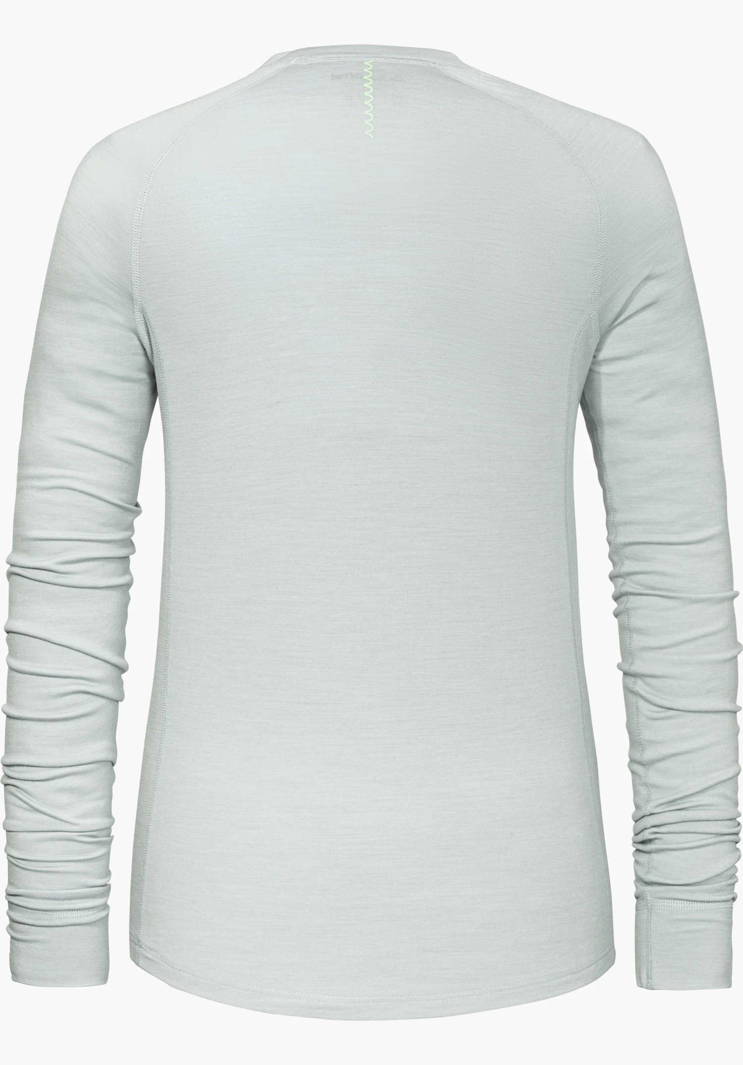 Longsleeve Style Luterra WMN gris vu de dos, détouré sur fond blanc.