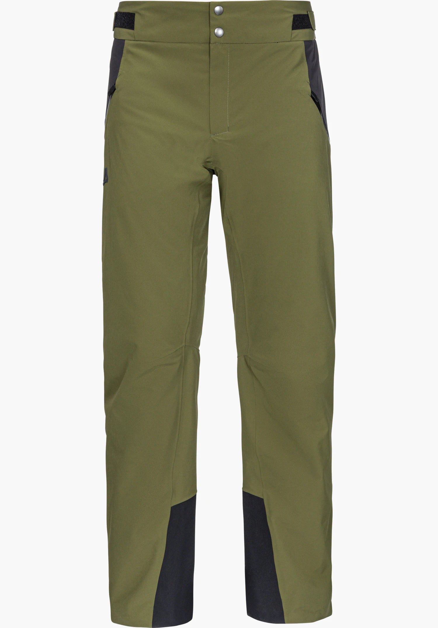 Pants Style Levivo MEN Skihose in grün in Frontansicht freigestellt vor weißem Hintergrund.