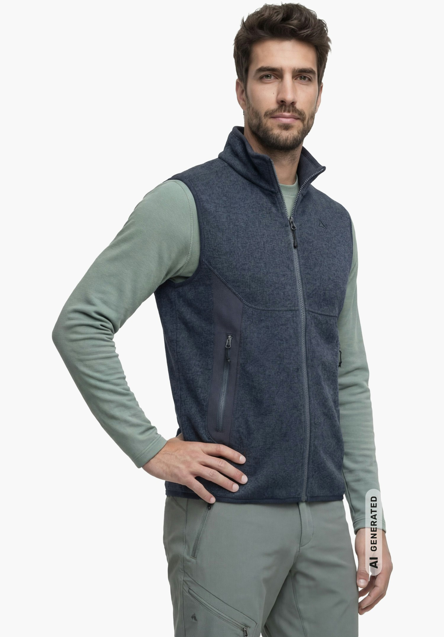 CIRC Fleece Vt Style Yew MEN