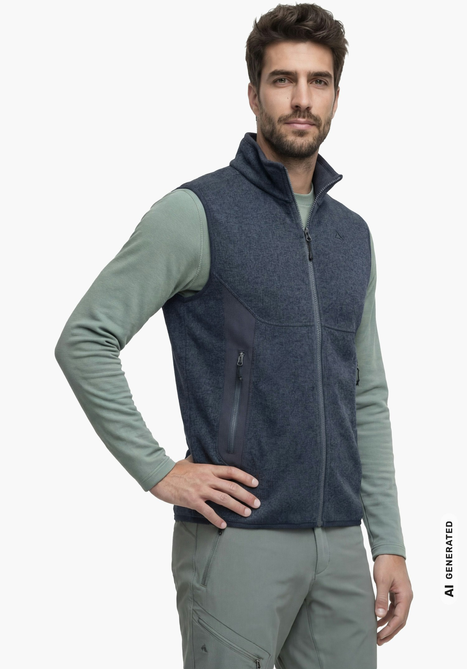 CIRC Fleece Vt Style Yew MEN
