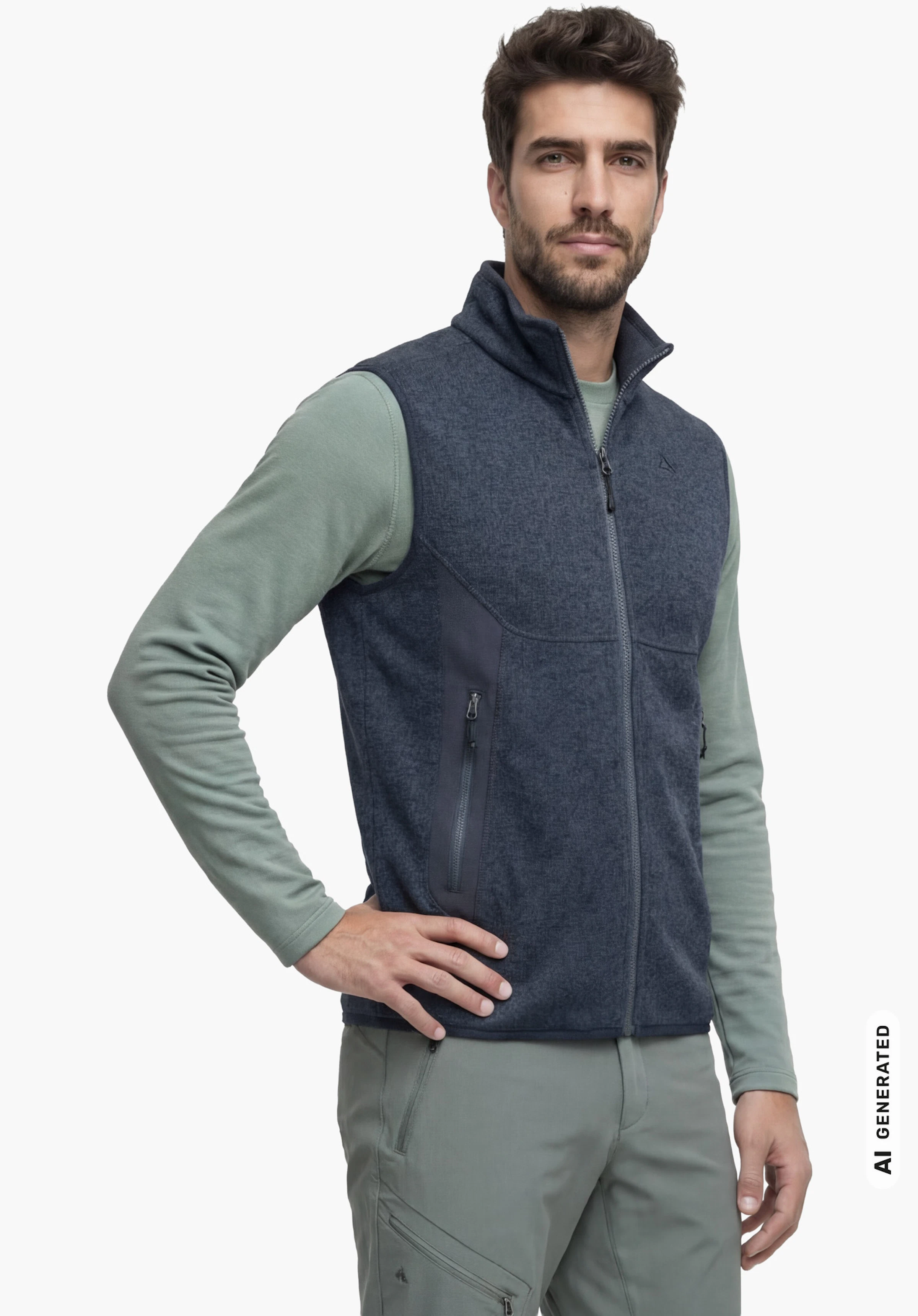 CIRC Fleece Vt Style Yew MEN