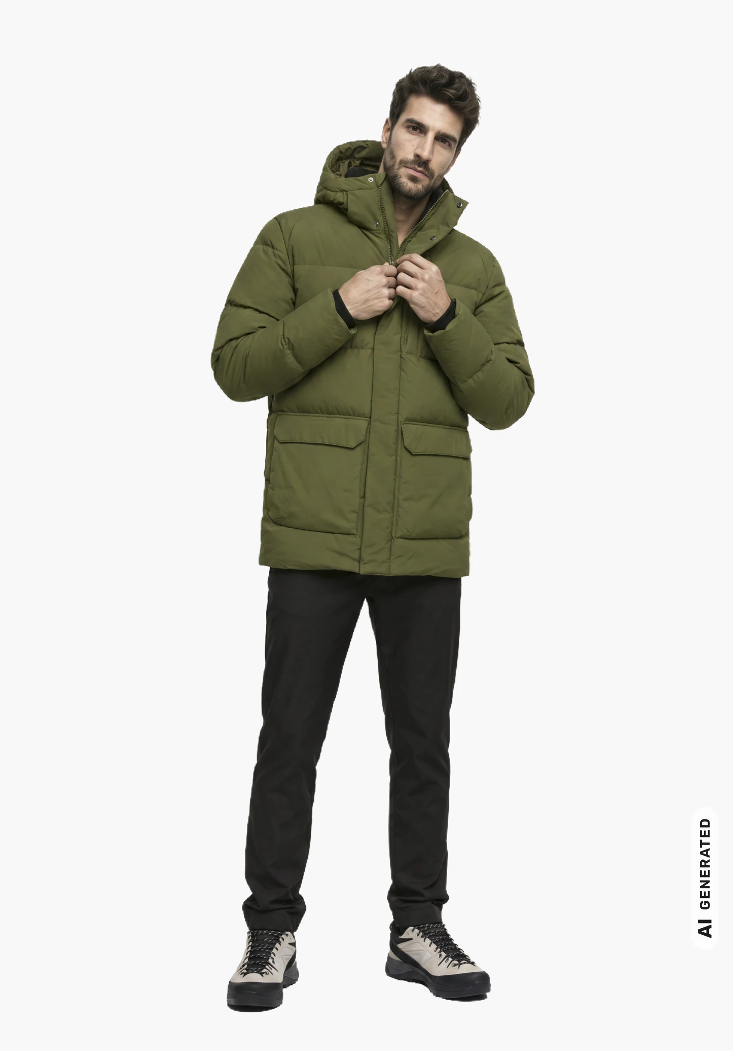 Down Parka Style Vindave MEN