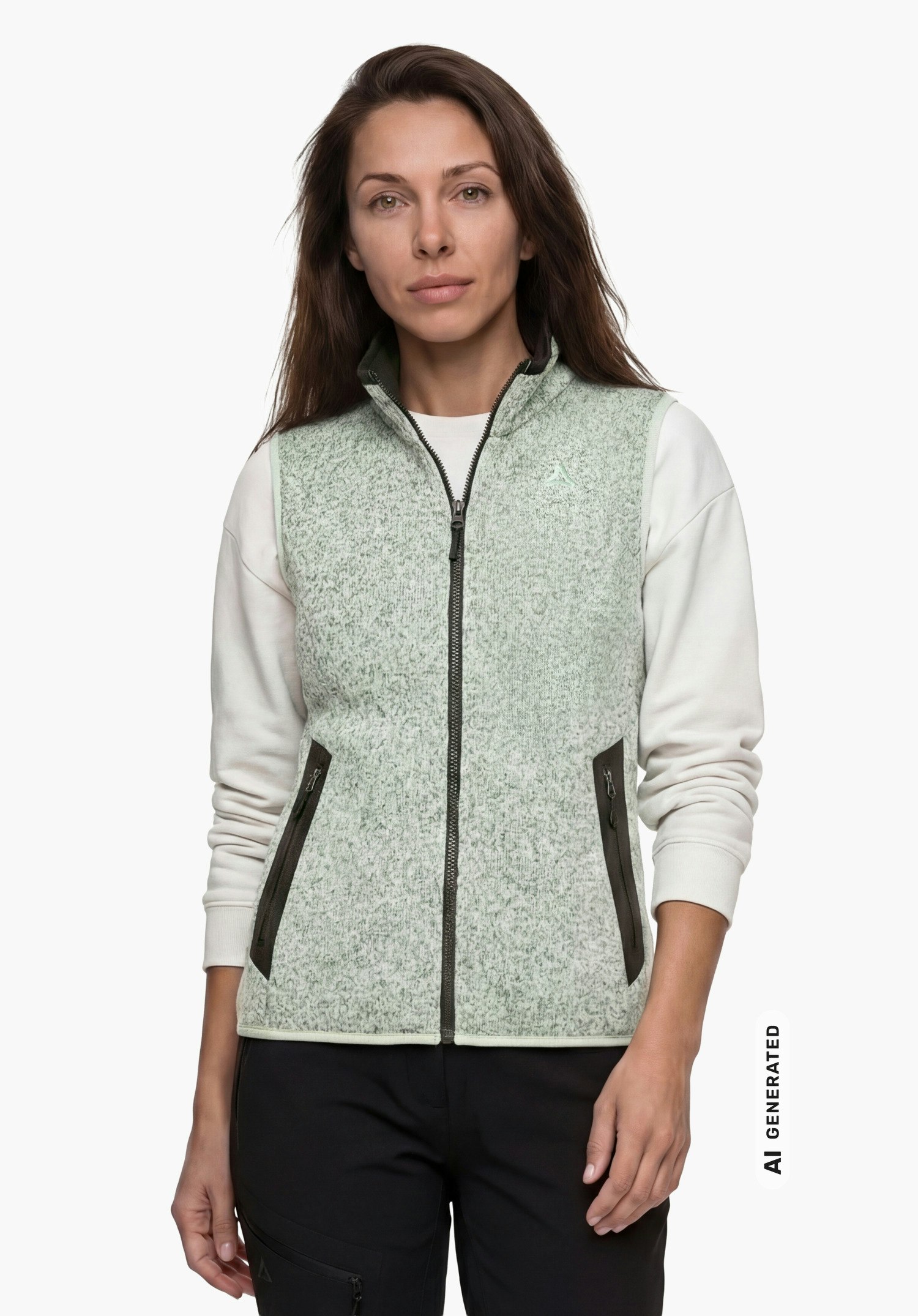 CIRC Fleece Vt Style Yew WMN