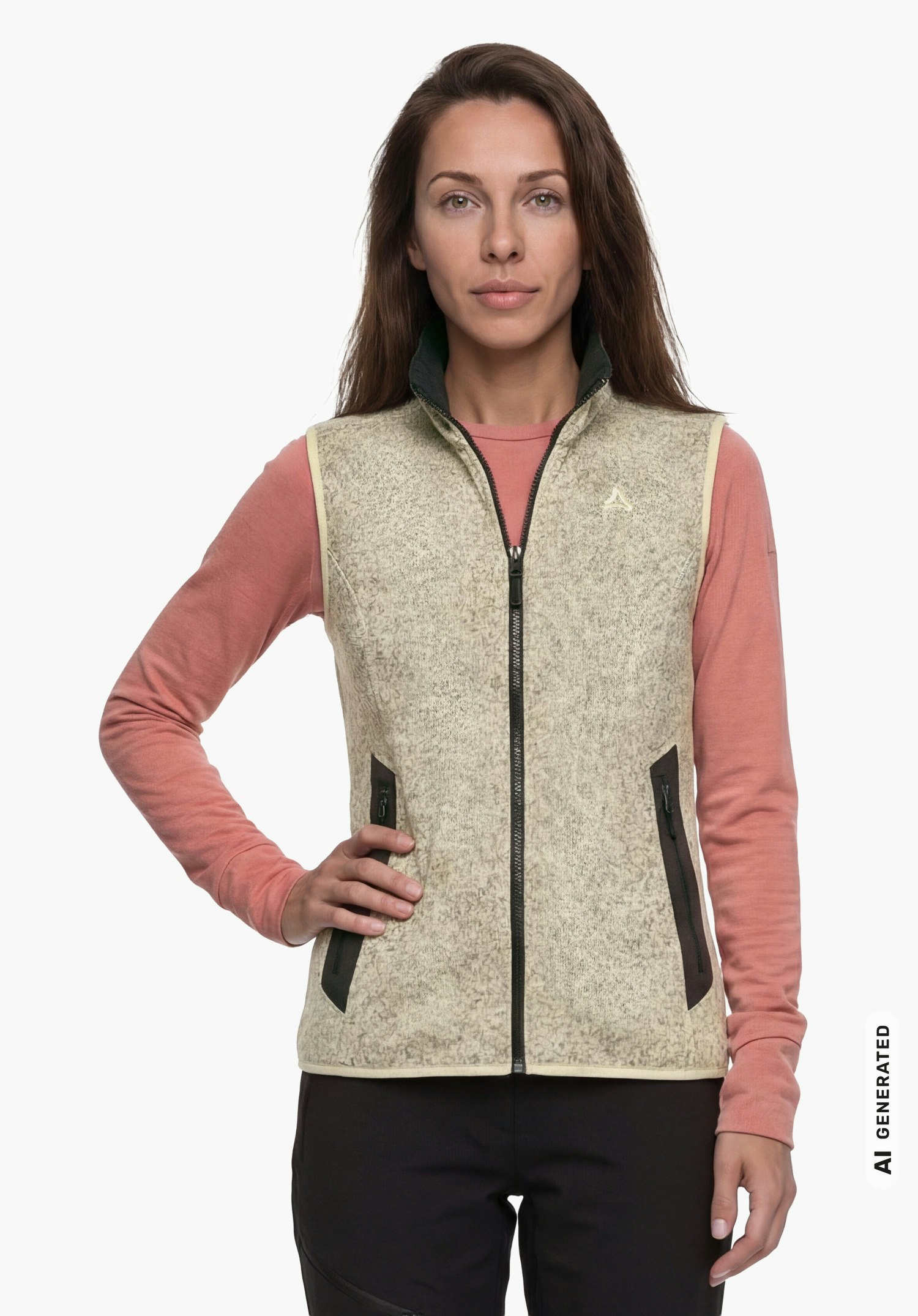 CIRC Fleece Vt Style Yew WMN