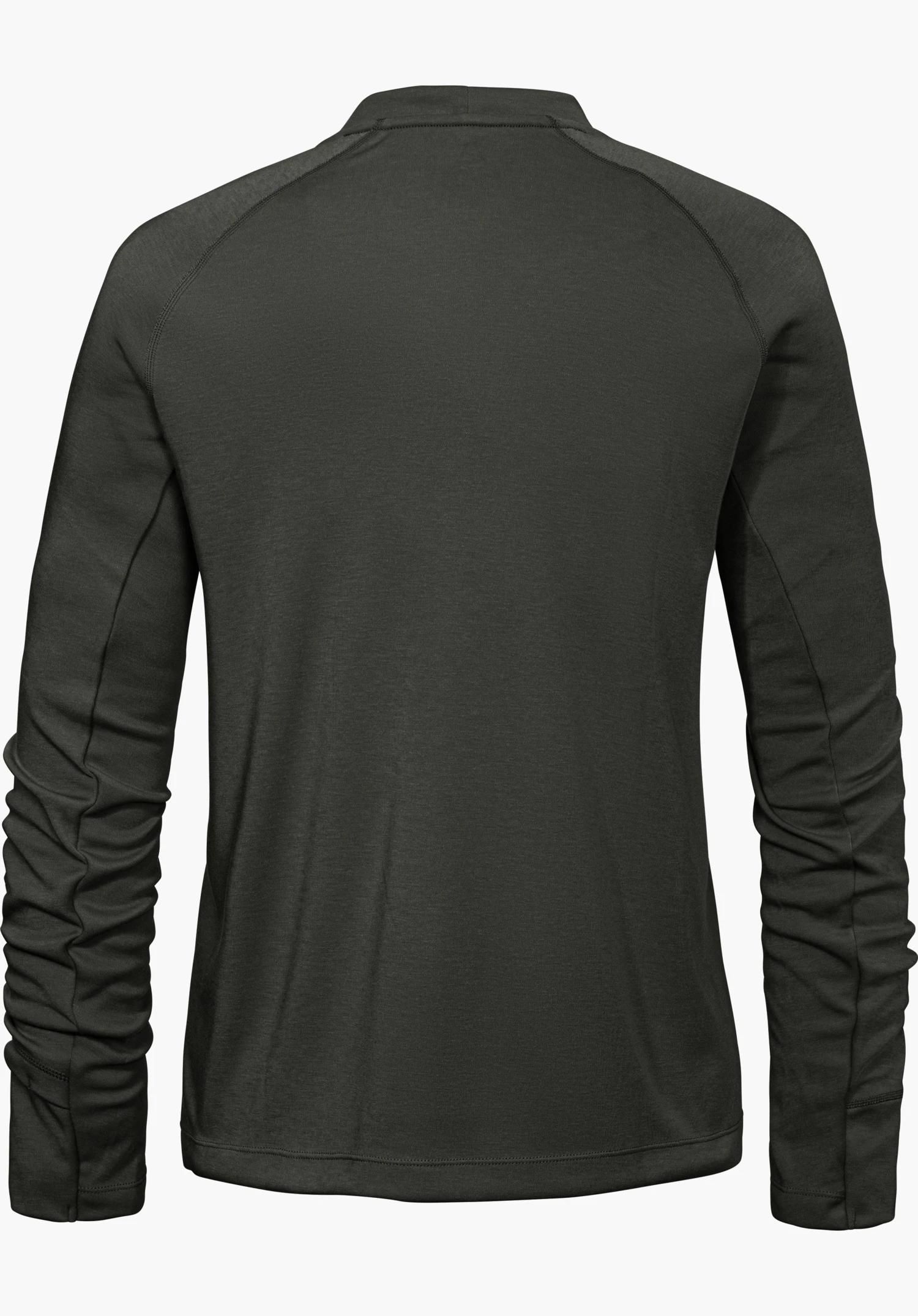 Longsleeve Style Refoca WMN in black, shown from the back and isolated on a white background.