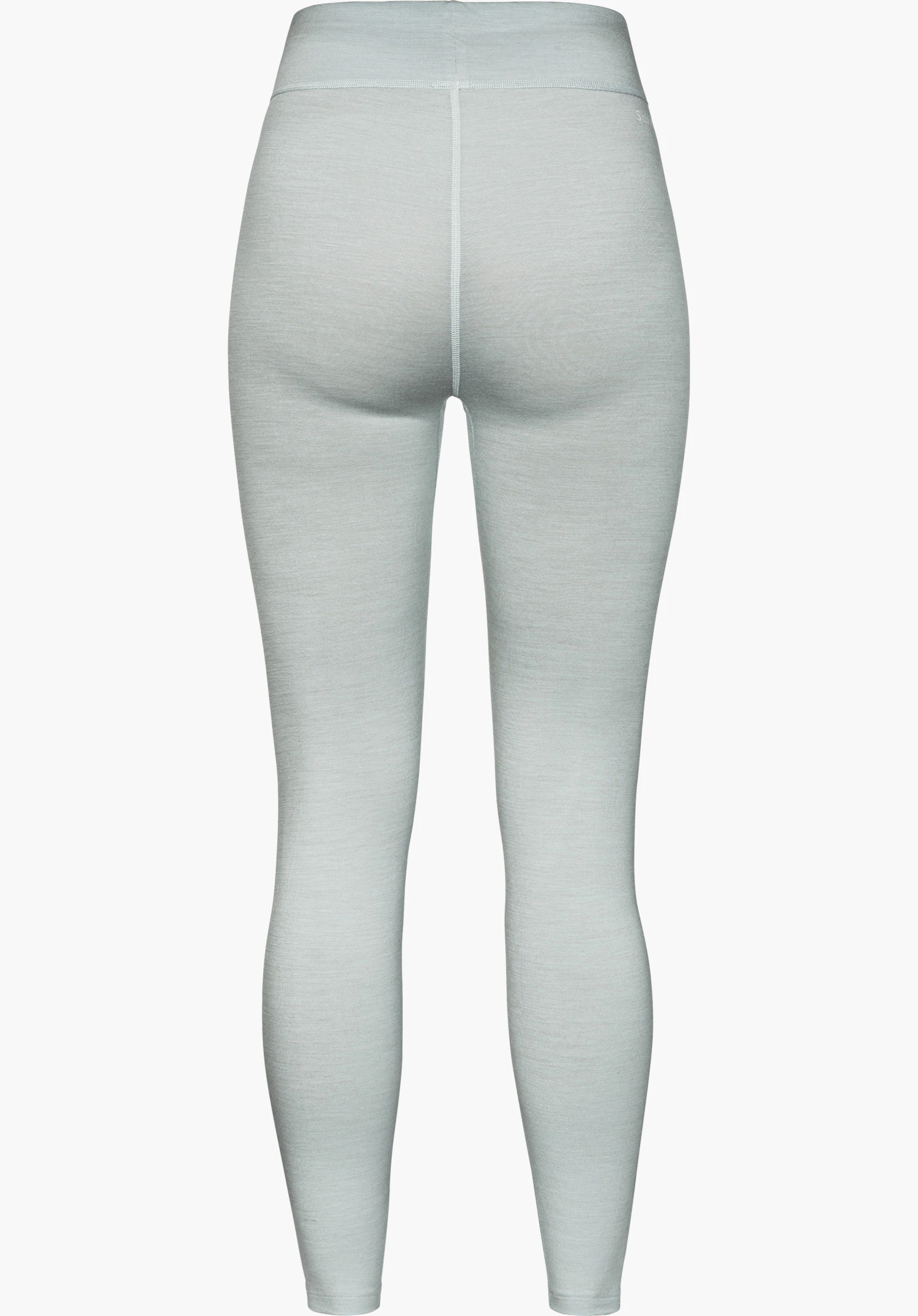 Tights Style Luterra WMN base layer in grijs, achteraanzicht, vrijstaand tegen een witte achtergrond.